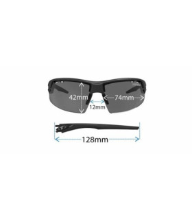 Crit Matte Gunmetal Smoke  - Fototec - Polarized
