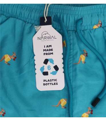 Narwal Swim Trunk Kids - Banana