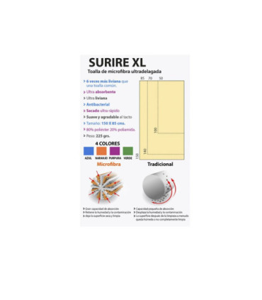Toalla Surire XL