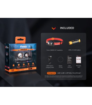 Linterna Frontal Fénix HM65R-DT