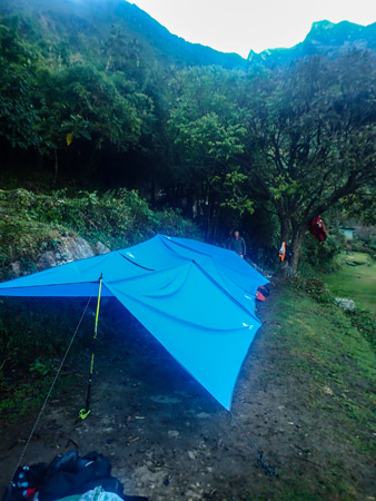 Tarp Choquequirao