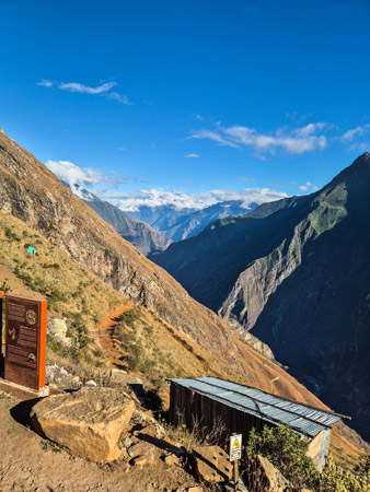 Inicio trekking Choquequirao