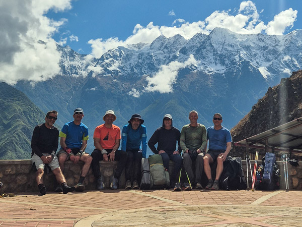 El team en mirador Capuliyoc