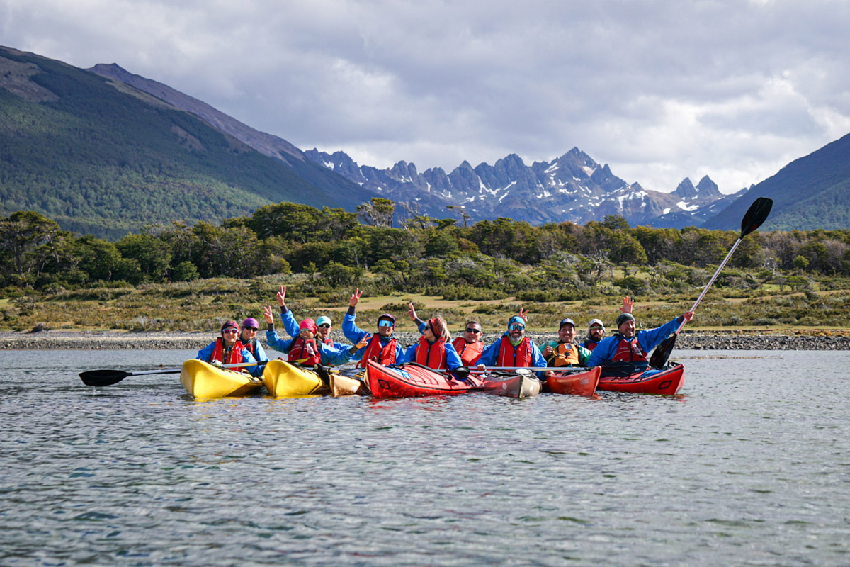 Kayak en Navarino