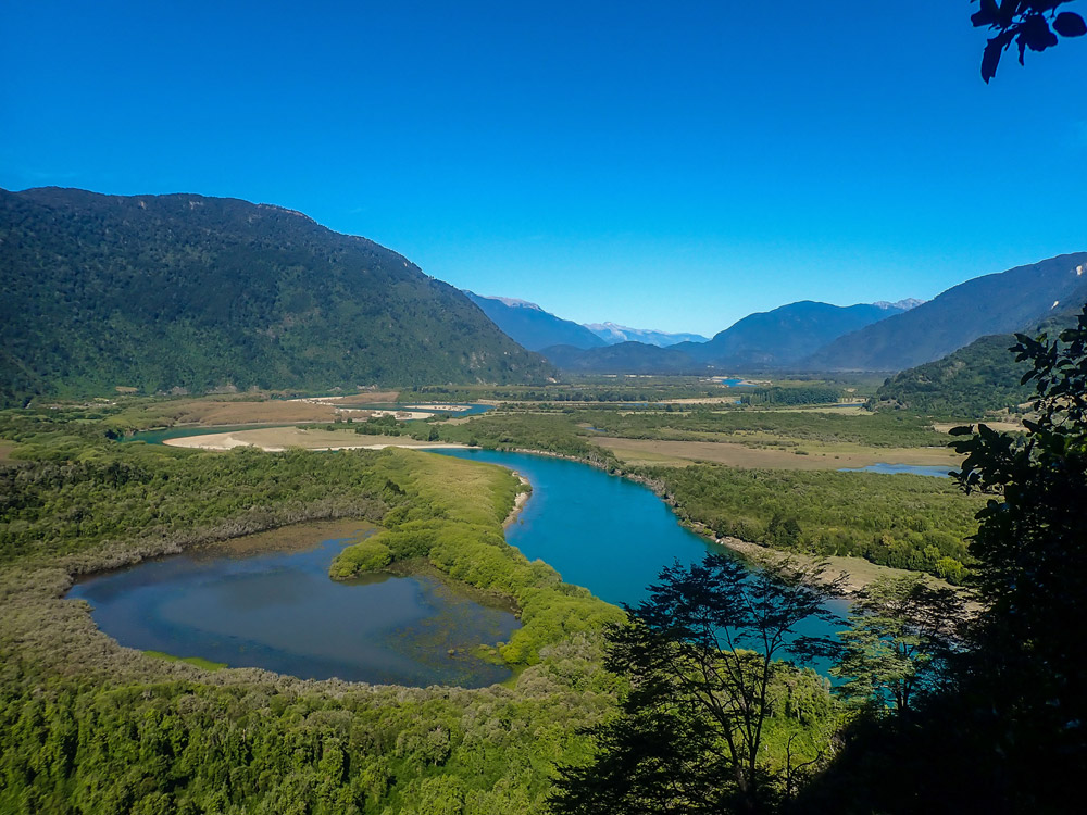 Paisajes de la Cuenca del Río Puelo