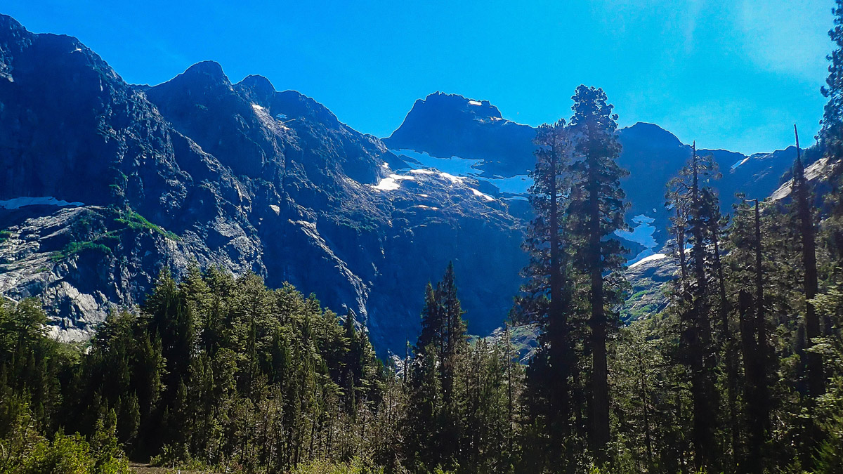 Murallones en laguna Quetrus